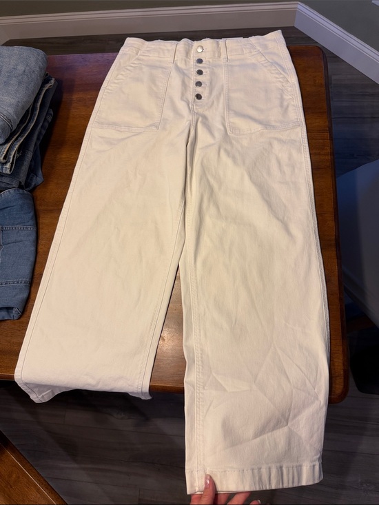 Sonoma Denim - NWT High-Waist Button-Fly Women’s Jeans in Cream